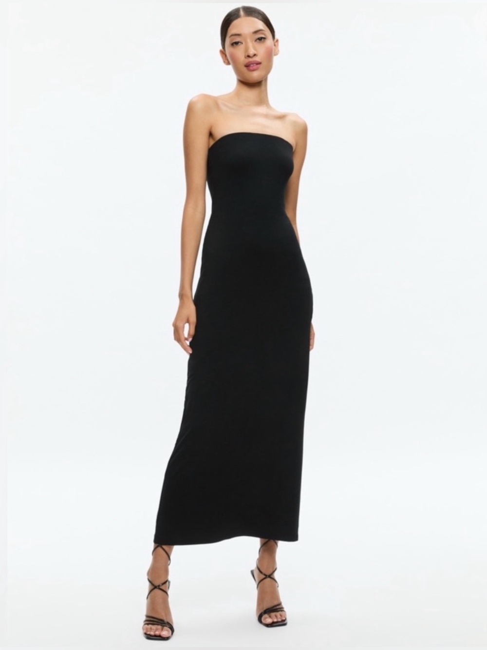House of Harlow 1960 Black Strapless Maxi Dress